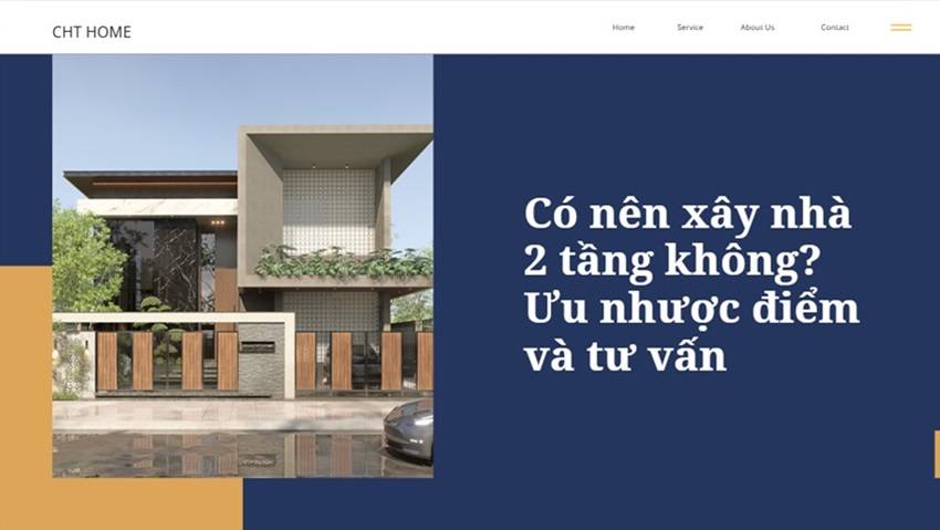 Co nen xay nha 2 tang khong? Uu nhuoc diem va tu van