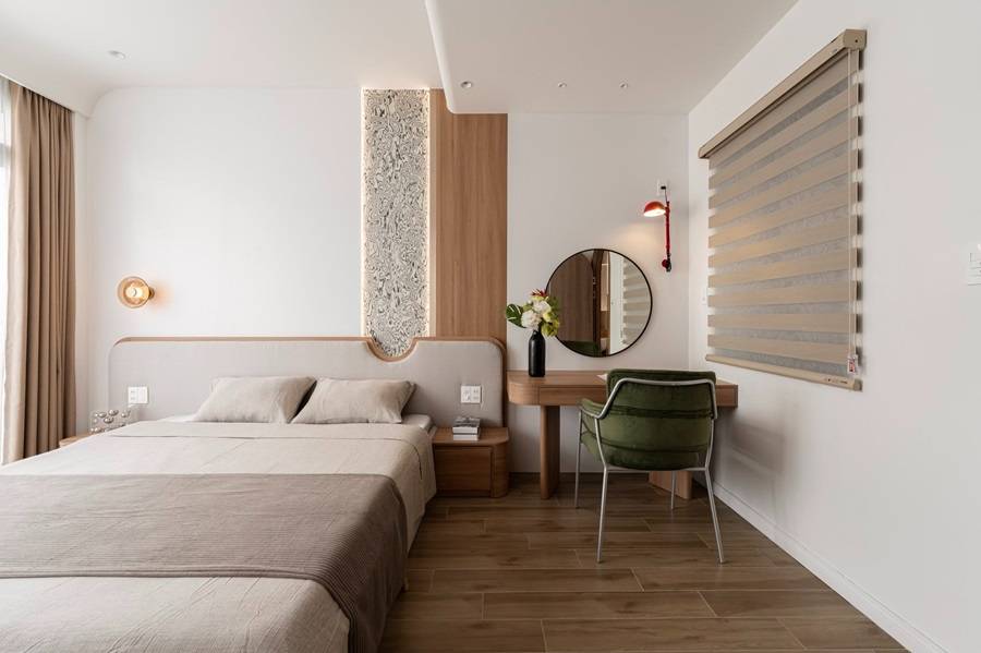 giường ngủ Modern Eclectic &ndash; Organic Warm