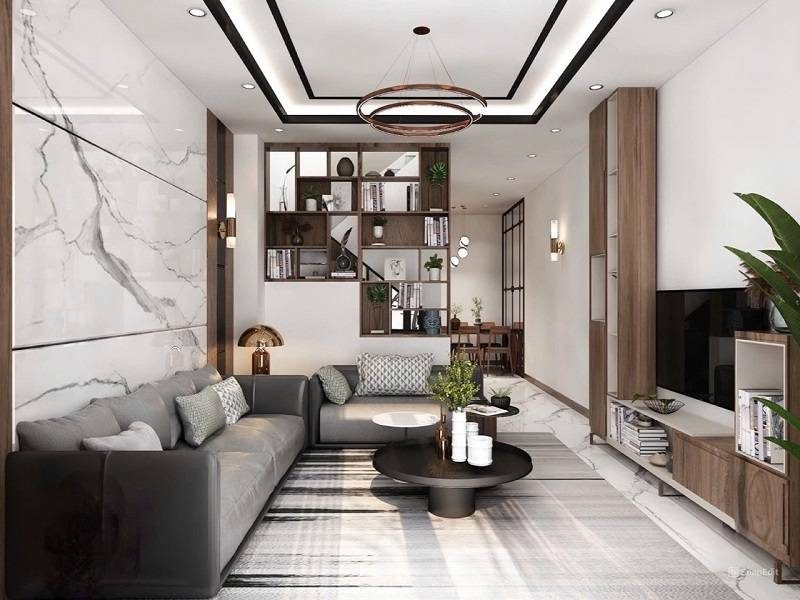 Phá Cách Với Nhà Phố 3 Tầng 1 Tum Đường Cong Xu Hướng